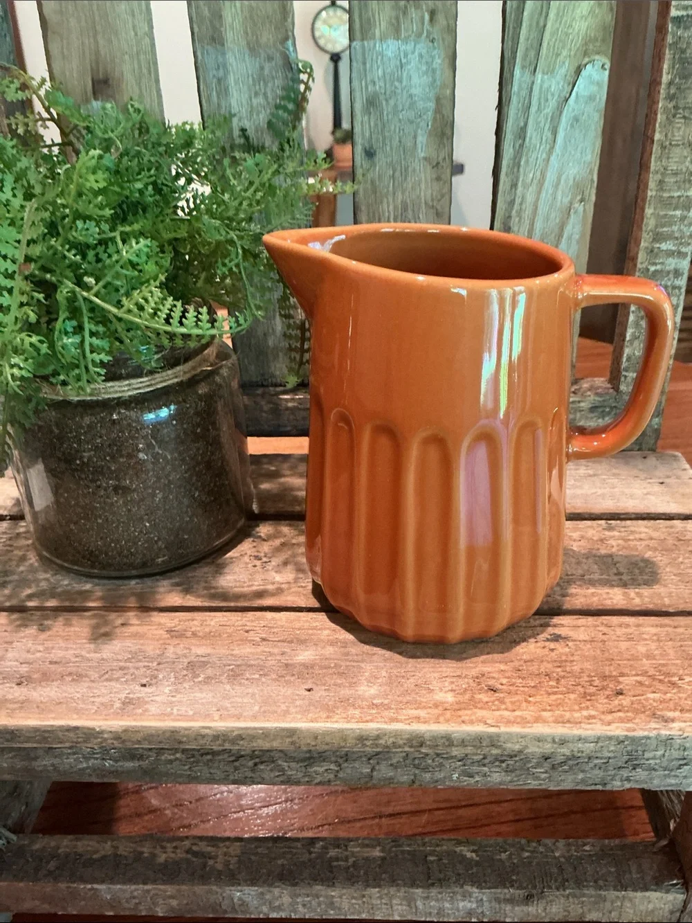 Fall Cream and Sugar Set